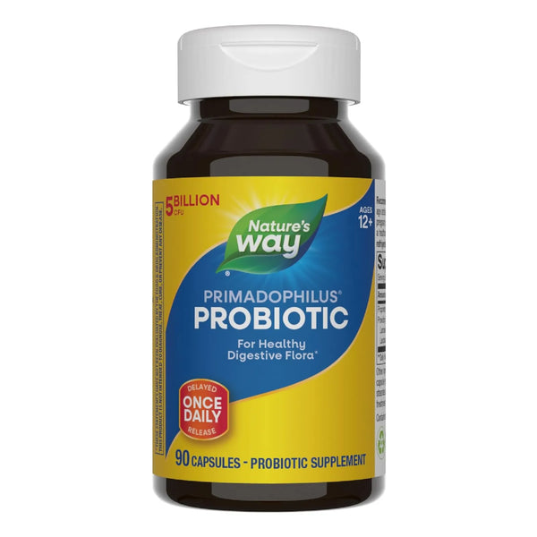 Cultivo Probiotico Primadophilus 5 Mil Millones 90 Capsulas Nature's Way
