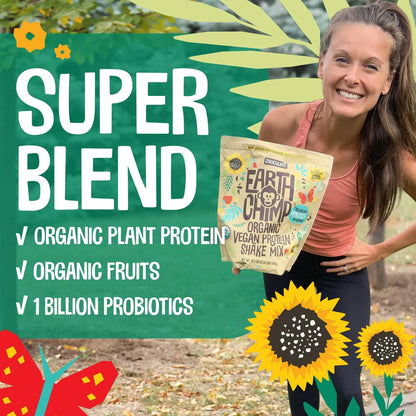 Proteína Vegana En Polvo 32 Onzas Con Probióticos Y Enzimas Digestivas