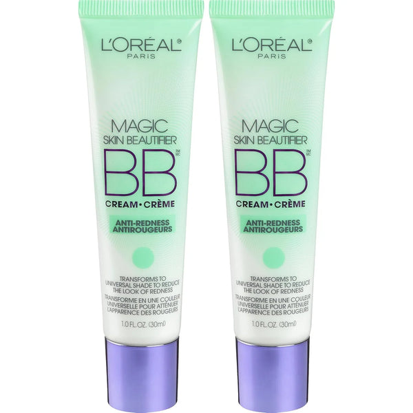Loreal Paris Magic Skin Beautifier Bb Cream 30 Ml X 2 Unidades Hidratante Antienrojecimiento