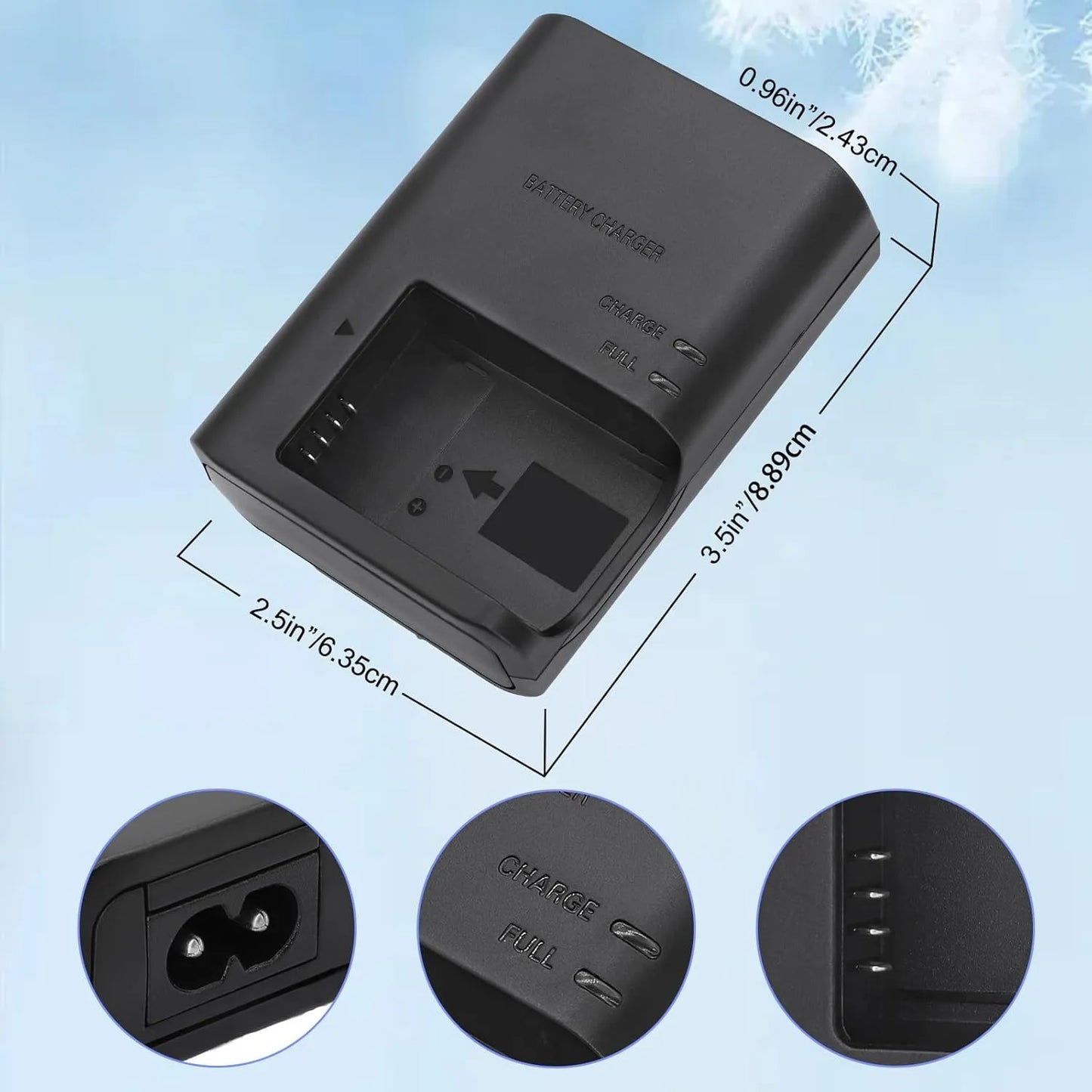 Cargador Bateria Canon Lp E12 Compatible Eos M100 M50 M10 Seguro Y Portatil