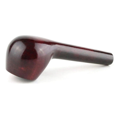Mini Tubo Fumar Suzi Madera Caoba 10 Cm Compacto Elegante Mr Brog
