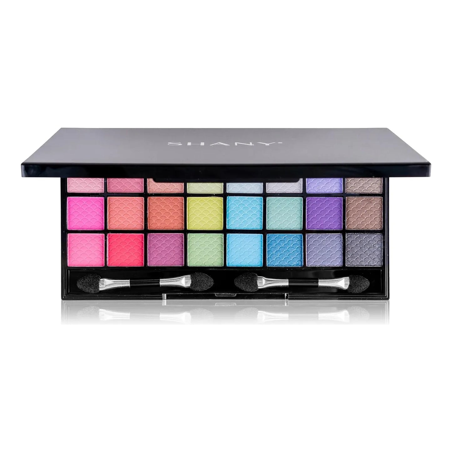 Kit Maquillaje Shany 45 Tonos Espejo Aplicadores Libre Crueldad