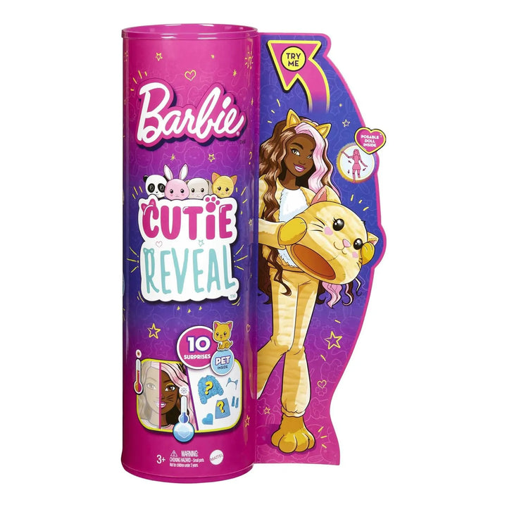 Barbie Cutie Reveal Muñeca Peluche 29 Cm - Imagen 4