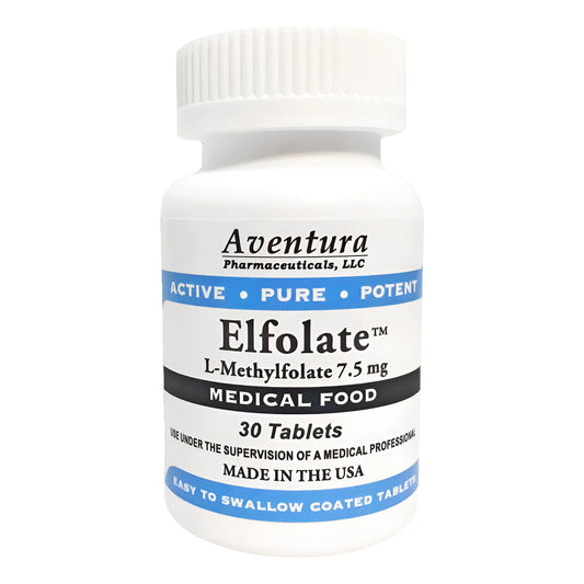 L Metilfolato 7 5 Mg Activo Puro 30 Tabletas Suplemento Profesional