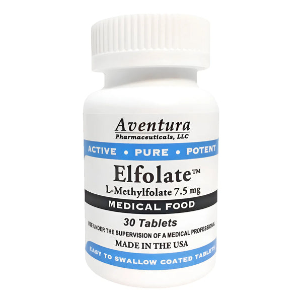 L Metilfolato 7 5 Mg Activo Puro 30 Tabletas Suplemento Profesional