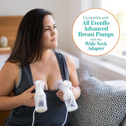 Biberones De Cuello Ancho 5 Onzas Evenflo Alimentación Saludable Para Bebés