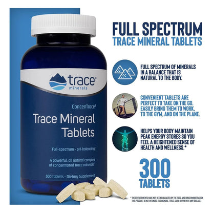 Tabletas Minerales Iónicos Magnesio Cloruro Potasio 300 Unidades Energía Hidratación