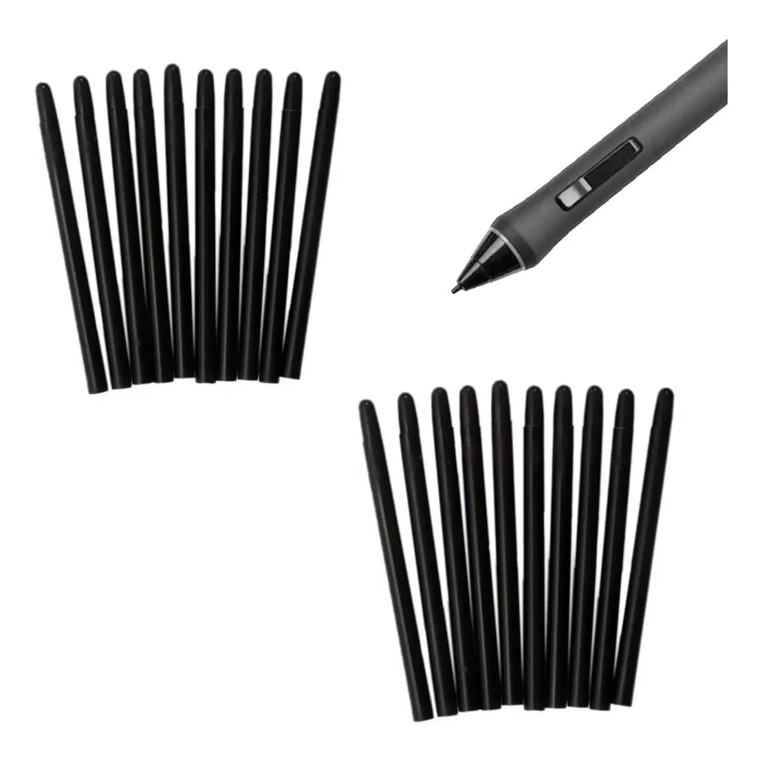 Puntas De Repuesto Universales Estándar Paquete De 20 Para Tabletas Wacom Intuos Bamboo