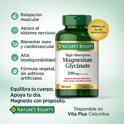 Magnesio Glicinato X 180 Nb - Imagen 2