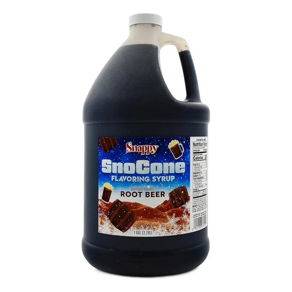 Jarabe Para Raspado Snappy 3.78L Sabor Intenso Listo Para Usar