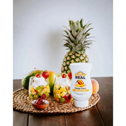 Jarabe Saborizante Frutas Tropicales 2 Botellas 16.9 Oz Coco Mango Maracuya