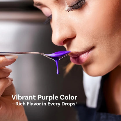 Extracto Aromatizante Ube 1 Litro Sabor Auténtico Filipino Color Vibrante