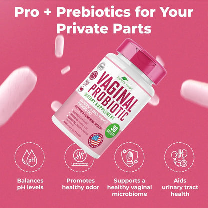 Probióticos Vaginales Earths Pearl 15 Veces Mas Efectivos Con BIO Tract Mejor Salud Intima