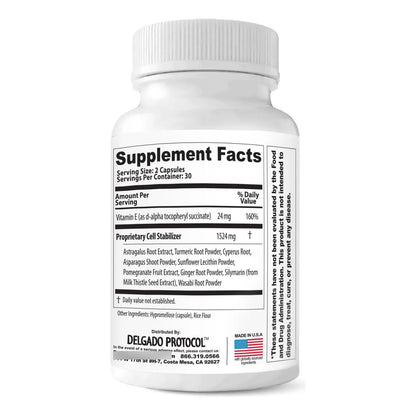 Liv D-Tox 60 Cápsulas Suplemento De Desintoxicación Hepática Con Cúrcuma Y Cardo Mariano