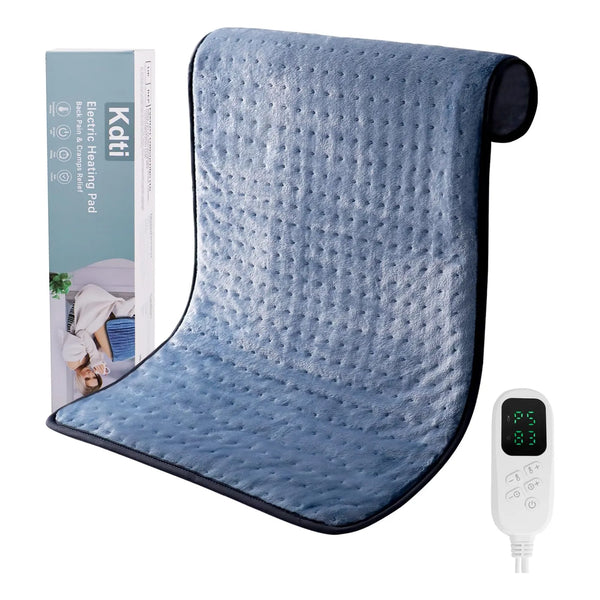 Almohadilla Termica Electrica King 43x81 Cm 6 Temperaturas Alivio Muscular