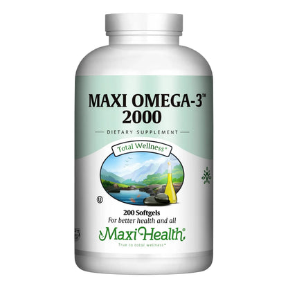 Suplemento Omega 3 Aceite De Pescado 2000 Mg EPA DHA Corazon Cerebro Articulaciones