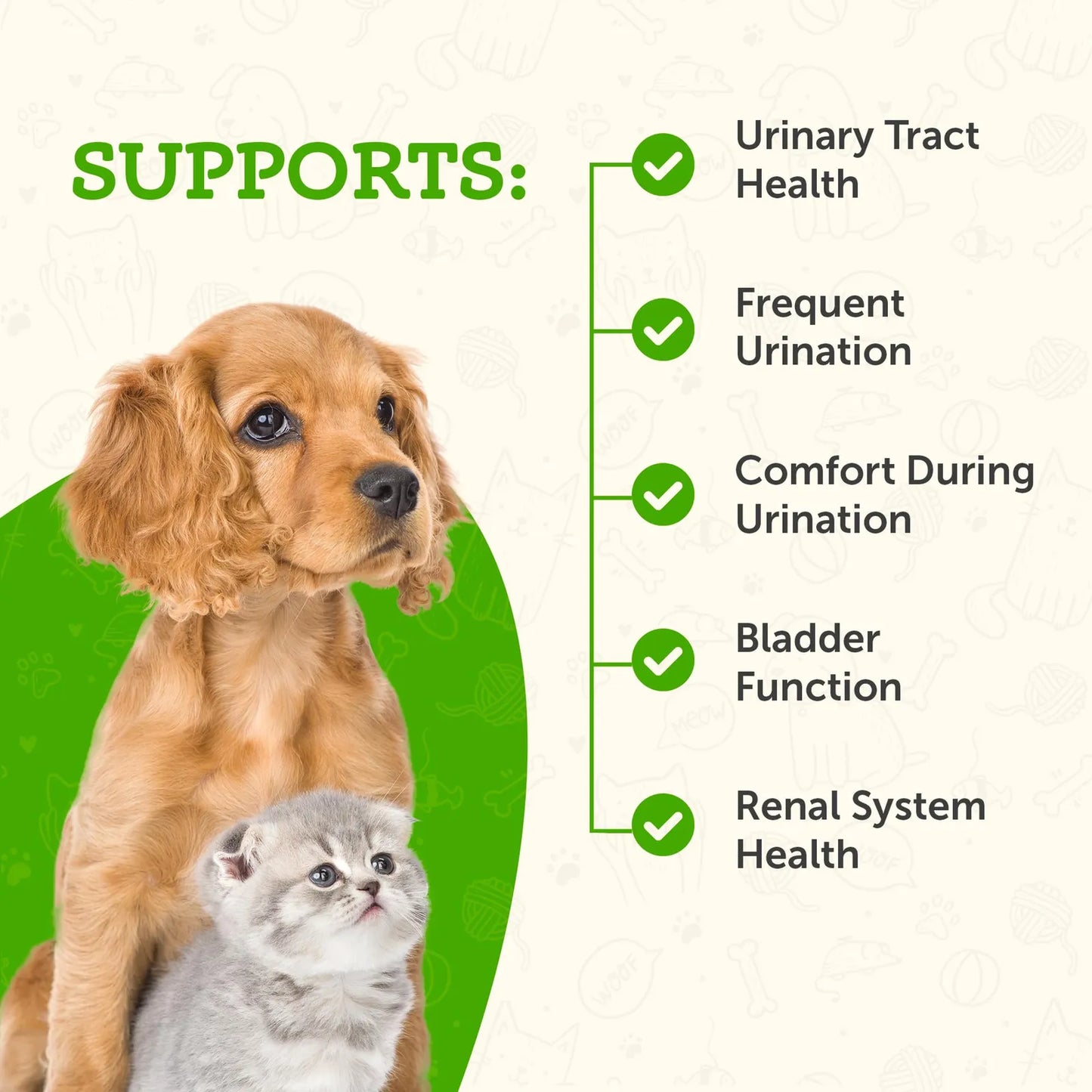 Tinkle Tonic Suplemento Urinario Para Mascotas Hierbas 100 Organicas 30 Ml