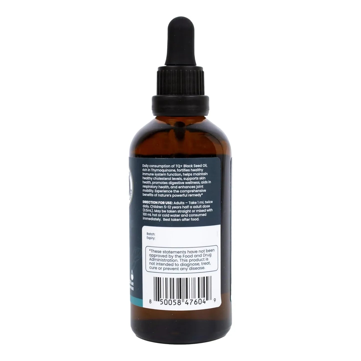 Aceite De Semilla Negra 100 Ml Liquido 3 Timoquinona Prensado En Frio Para Piel Cabello Y Salud