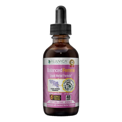 Suplemento Natural Femme Equilibrado Para Sofocos Menopausia Cohosh Negro 48 Servicios