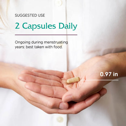 Apoyo Premenstrual Vegano 120 Capsulas Alivia Sintomas Naturalmente