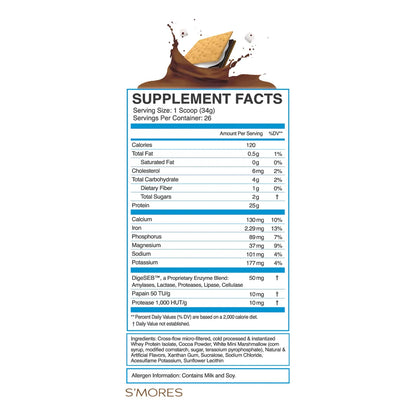 Proteína Aislada Suero 100% Con Enzimas Digestivas Bajo En Carbohidratos
