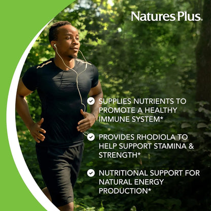 Multivitaminico Masculino Natures Plus Source Of Life 60 Tabletas Energia Natural
