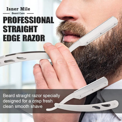 Kit Para Barba Isner Mile Completo Champú Aceite Bálsamo Cepillo Tijeras