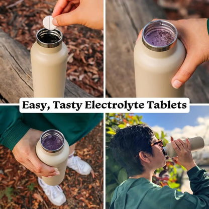 Tabletas Efervescentes De Jengibre Y Lima Drinklits Hidratación Con Electrolitos Y Vitaminas
