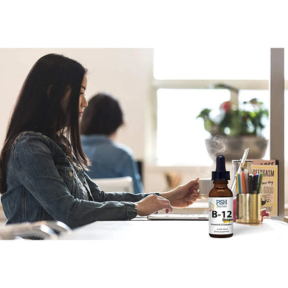 Gotas Líquidas Complejo B Premium Con B12 Potenciador De Energía Natural