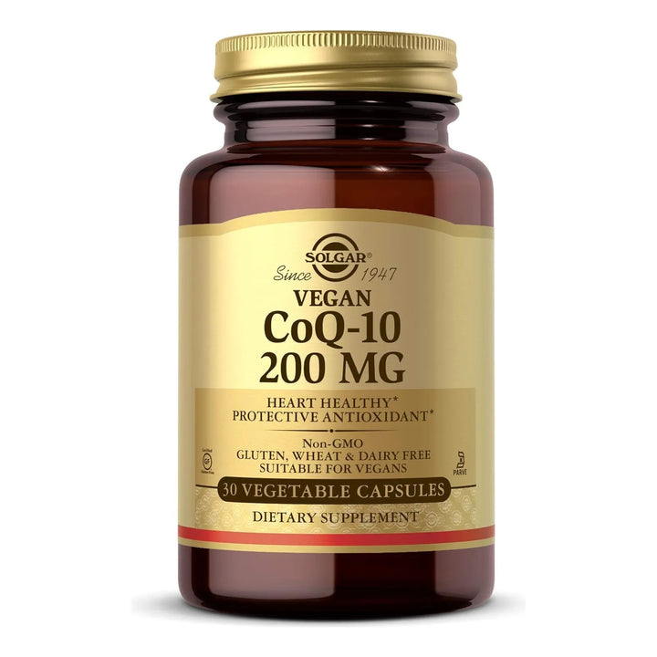 Coenzima Q10 Vegetariana Solgar Bienestar Diario 30 Cápsulas - Imagen 1