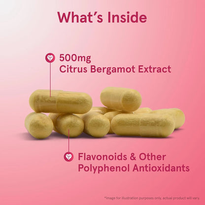 Jarrow Formulas Bergamota Citrica 500 Mg 120 Caps Suplemento Cardiovascular Y Metabolico