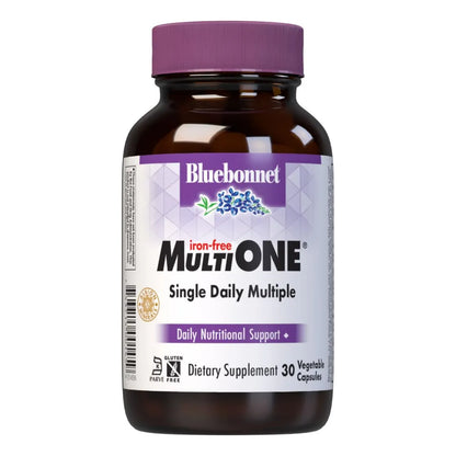 Multi One Multivitaminico Sin Hierro 30 Capsulas Vegetales Kosher Sin Gluten