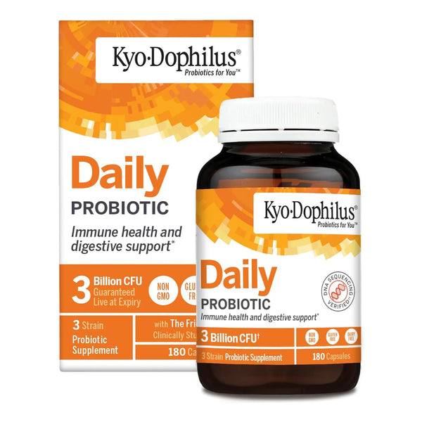 Capsulas Probióticas Kyolic Kyo Dophilus Salud Digestiva E Inmunitaria 60 Capsulas