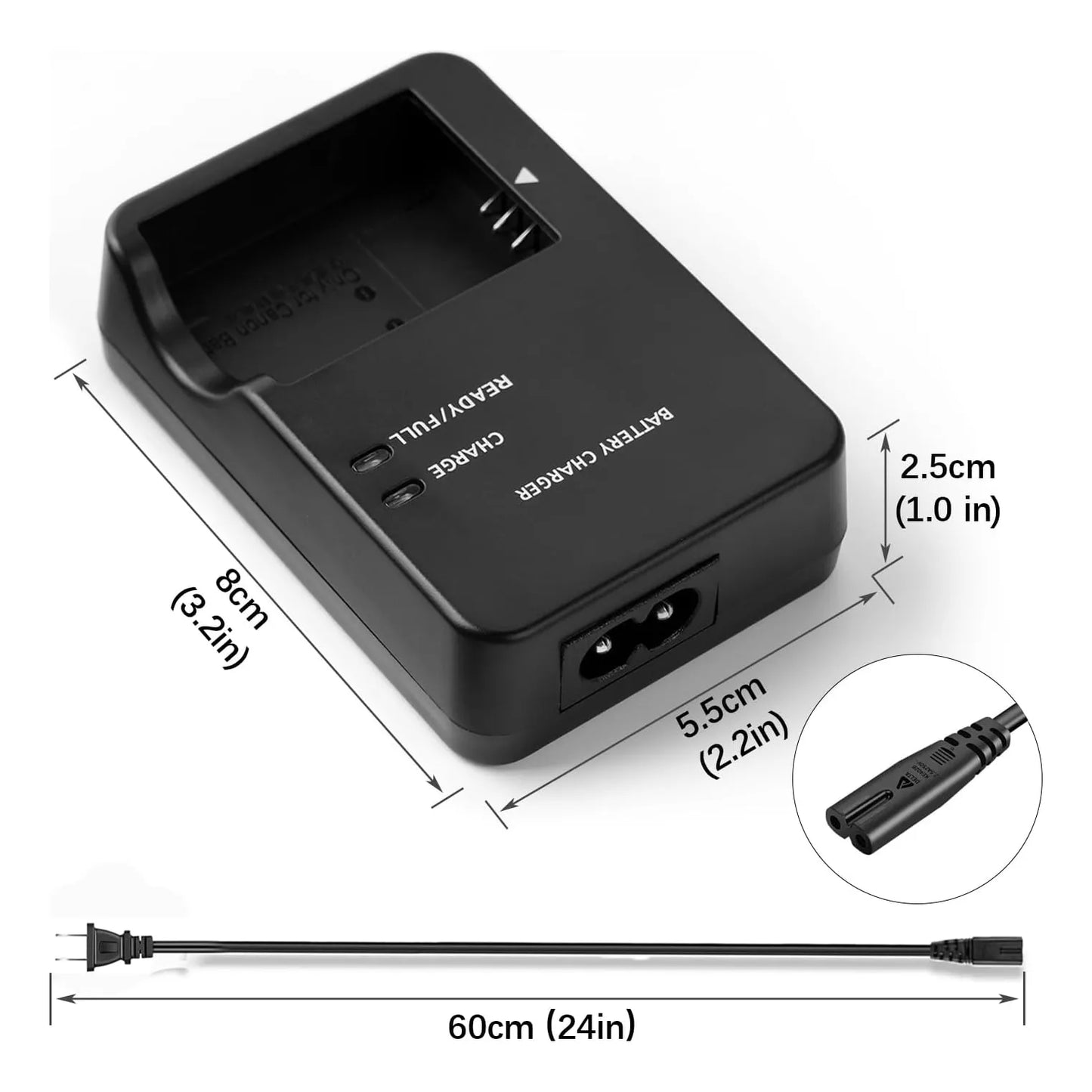 Cargador Bateria Nb 13l Para Camaras Canon Powershot G1x G5x Con Proteccion Multicapa
