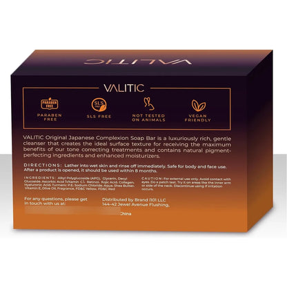 Jabón Exfoliante Manchas Oscuras Ácido Kójico Vitamina C Retinol Colágeno