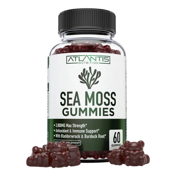 Gomitas De Musgo Marino Irlandés 3000 Mg Con Vitaminas Y Minerales