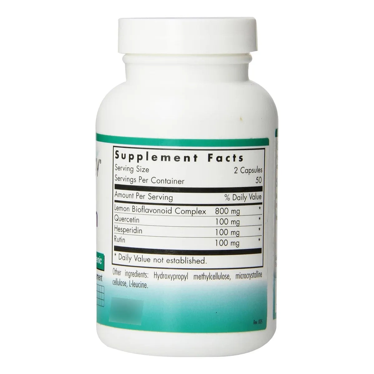Quercetina Con Bioflavonoides Rutina Hesperidina 100 Capsulas Vegetarianas Inmunidad