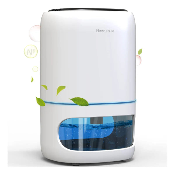 Deshumidificador Compacto Con Purificador De Aire 1000 Ml Elimina Humedad Y Purifica