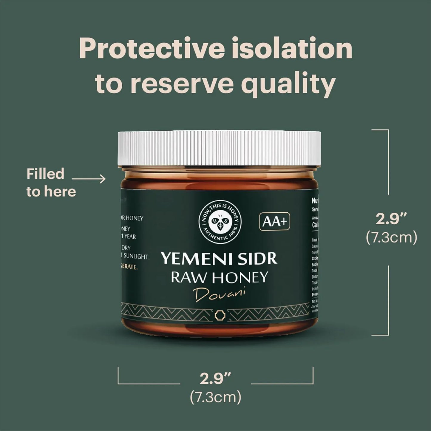 Miel Cruda Grado Aa Royal Premium Yemení Auténtica De Douani