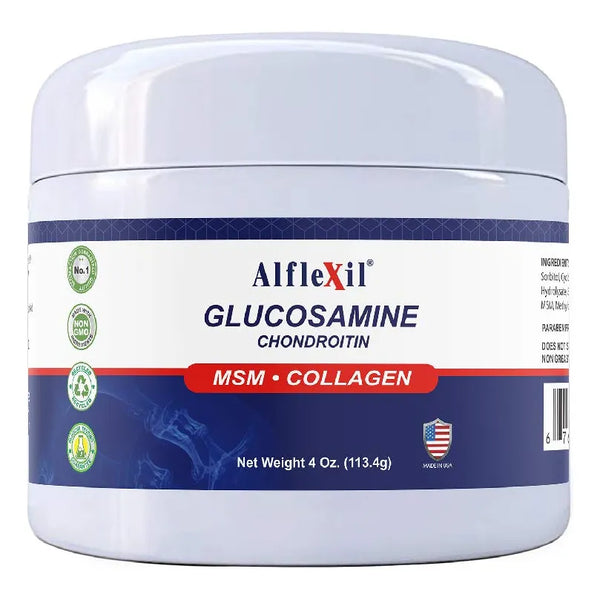 Crema De Glucosamina Condroitina MSM Y Colágeno Alivia Dolores Articulares Y Musculares