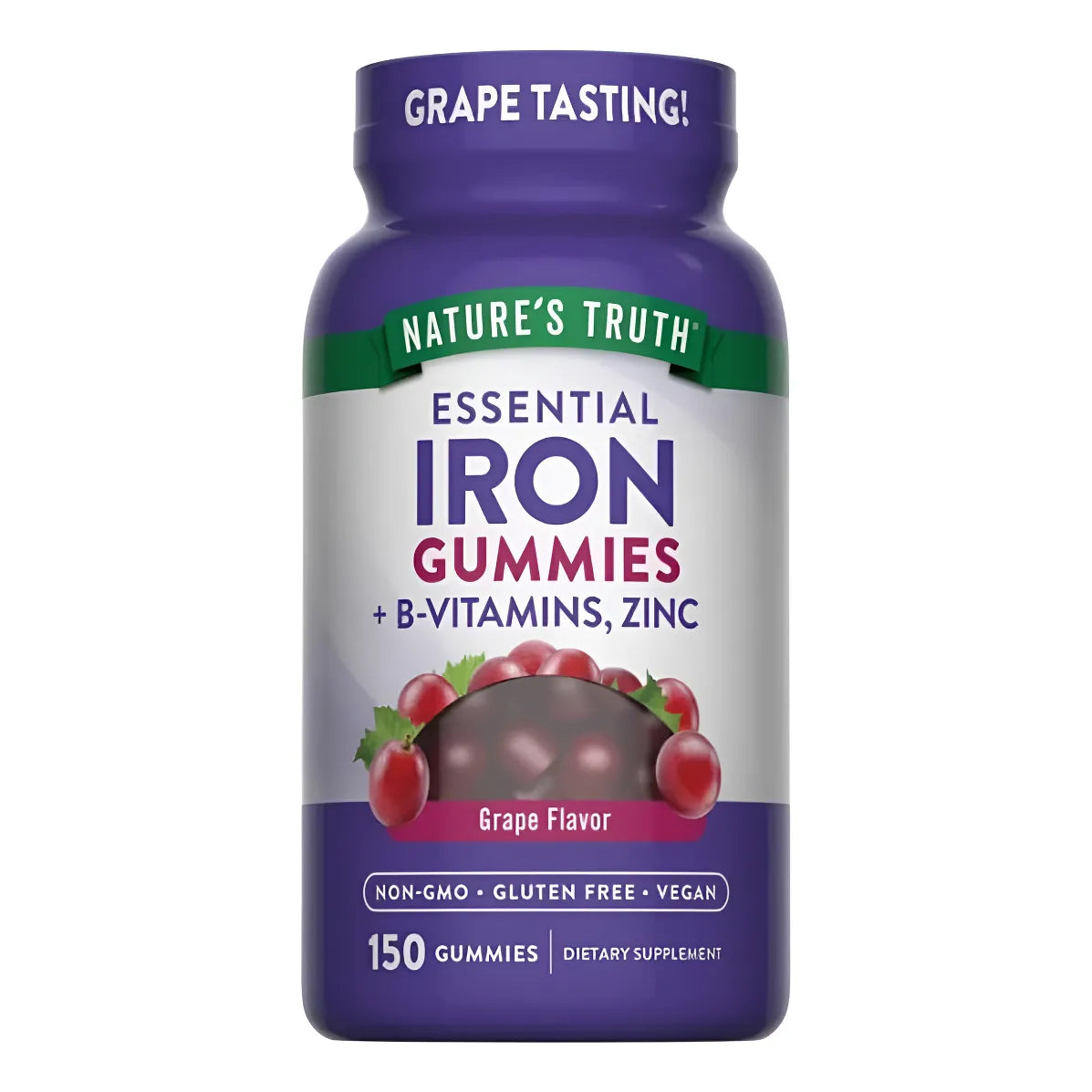 Gomitas Con Hierro Zinc Y Vitaminas B Nature Truth - Imagen 1