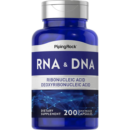 Suplemento De ADN Y ARN 200 Capsulas Complejo Nucleotidos Sin OMG Ni Gluten