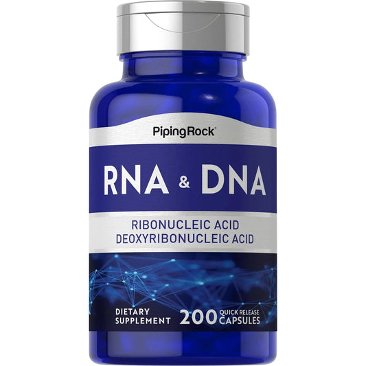 Suplemento De ADN Y ARN 200 Capsulas Complejo Nucleotidos Sin OMG Ni Gluten