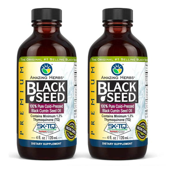 Aceite De Semilla Negra Prensado En Frío Nigella Sativa 120ml Salud Digestiva E Inmunológica