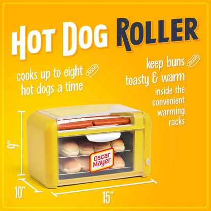 Horno Tostador 8 Rodillos Bollos Extra Grande Temporizador Oscar Mayer