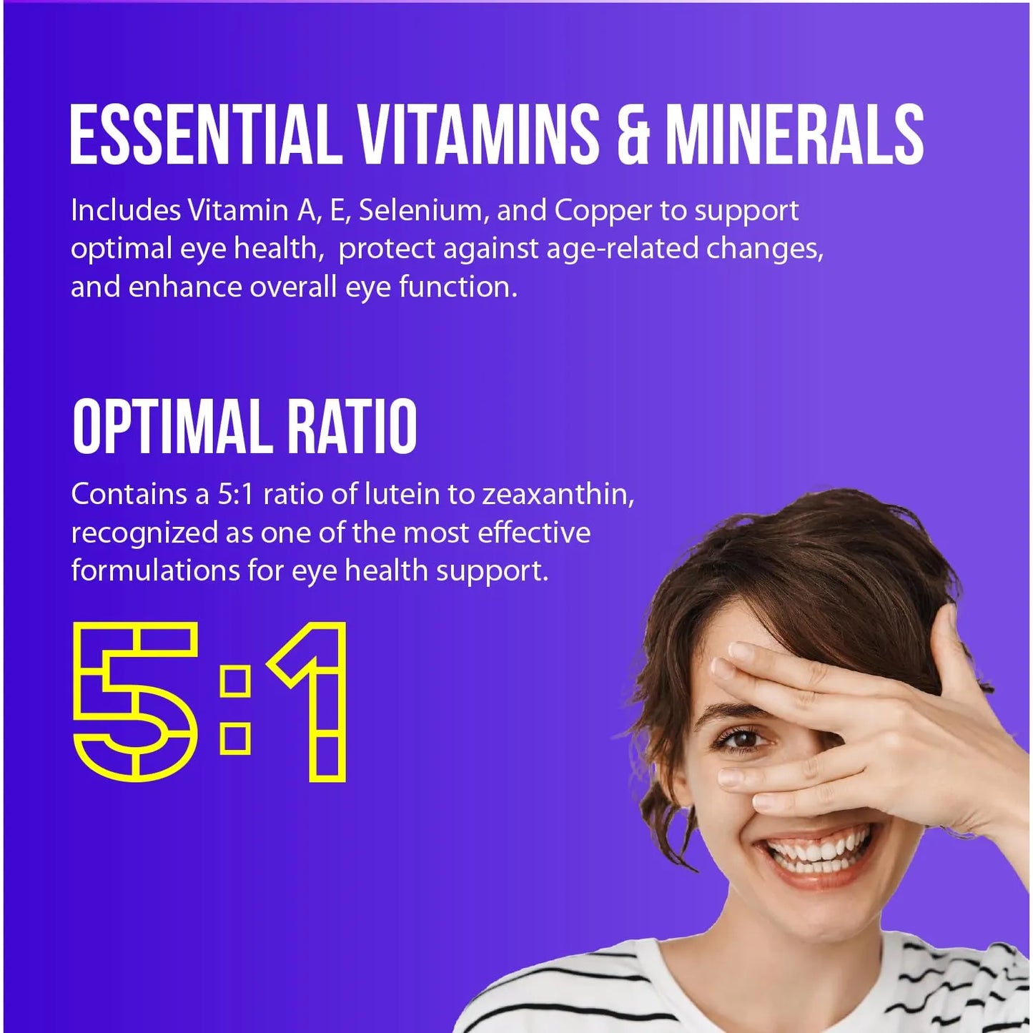 EyeCare Anthocianins Suplemento Ocular Con Arándano Luteína Y Zeaxantina 60 Cápsulas