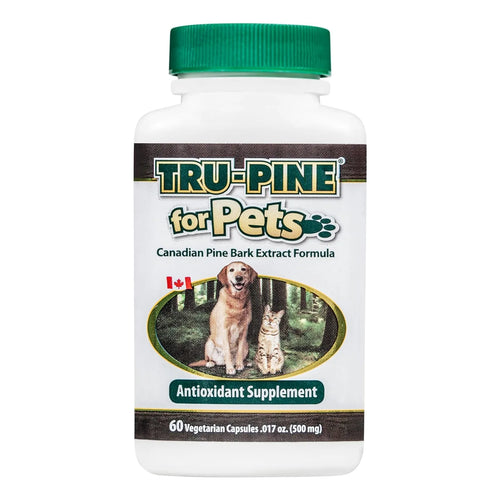 Capsulas Tru Pine Para Mascotas 60 Unidades Antioxidante Antiinflamatorio Natural