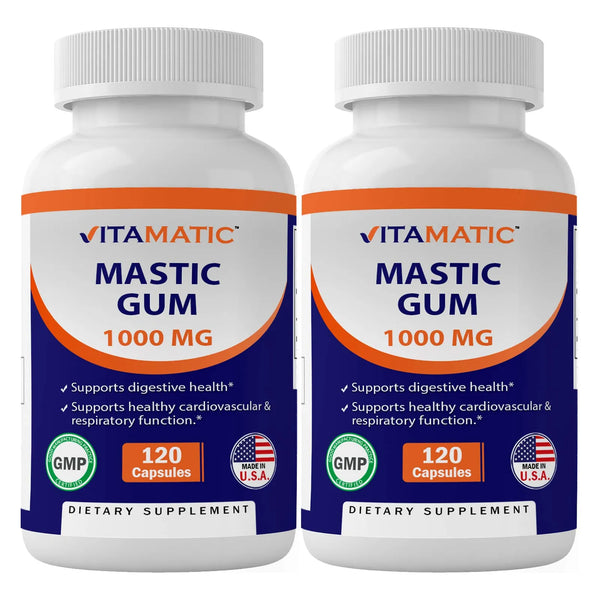 Gomas De Masilla Vitamatic 1000 Mg Digestión Salud Gastroint 240 Cápsulas