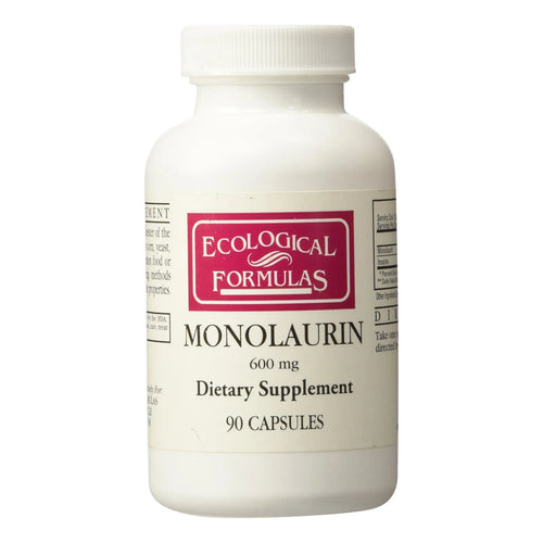Monolaurina 600mg 90 Capsulas Suplemento Digestivo E Inmunologico