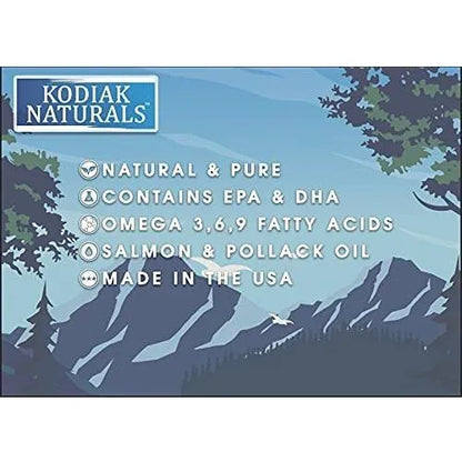 Aceite De Salmón Salvaje De Alaska 18 Oz Para Perros Y Gatos Piel Y Articulaciones